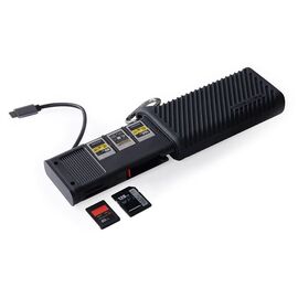 Высокоскоростной картридер CreateMate CFexpress CFE-A/SD (PGYTECH P-GM-164 / P-GM-168), Тип: CFE-A/SD, Цвет: Чёрный