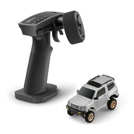 Радиоуправляемая машинка Sniclo 1:64 SNT V65 Mitsubishi Pajero 3013 Kit, Комплектация: Машинка + пульт, Цвет: Серебристый