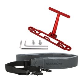 Ремешок с алюминиевым кронштейном пульта DJI RC / RC 2 (SunnyLife), Цвет: Красный