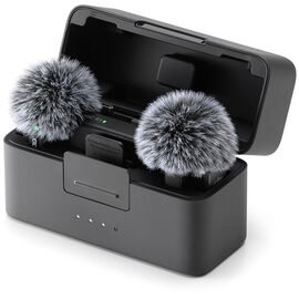 Микрофон DJI Mic Mini (2 передатчика + 1 приёмник + зарядный кейс), Комплект: 2 микрофона + приёмник + кейс