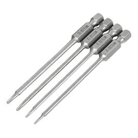 Набор бит TORX с отверстием (T5/T6/T7/T9) (100 мм) (RJX)