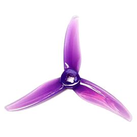 Пропеллеры Gemfan Hurricane 3520 3-лопастные (M5 / 1,5 мм) (2CW+2CCW), Цвет: Фиолетовый