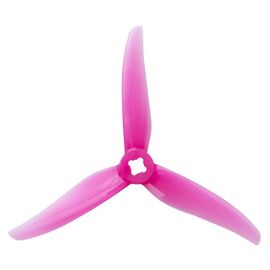 Пропеллеры Gemfan Hurricane 4023 3-лопастные (M5 / 1,5 мм) (2CW+2CCW), Цвет: Розовый