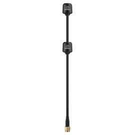 Антенна GEPRC Momoda 2 DUAL 5,8 ГГц (RHCP / LHCP), Версия: DUAL, Поляризация: RHCP, Разъём: SMA, Длина: 170+58 мм