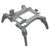Удлинители шасси DJI Air 3 / Air 3S (Складные) (SunnyLife), Цвет: Серый
