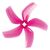 Пропеллеры Gemfan 76мм 5-лопастные (M5 / 1,5 мм) (2CW+2CCW), Цвет: Розовый