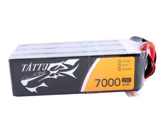 Аккумулятор Tattu 7000мАч 6S 25C 22,2В LiPo