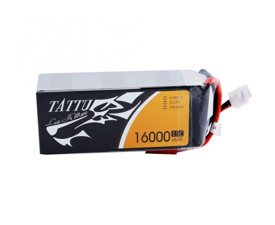 Аккумулятор Tattu 16000мАч 6S 15C 22,2В LiPo