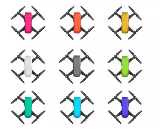 Набор разноцветных наклеек для DJI Spark (PGYTECH P-SPF-SE)