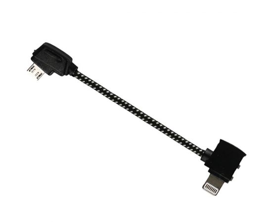 Lightning кабель для подключения iPhone к пульту серии DJI Mavic (9 см) (YX)