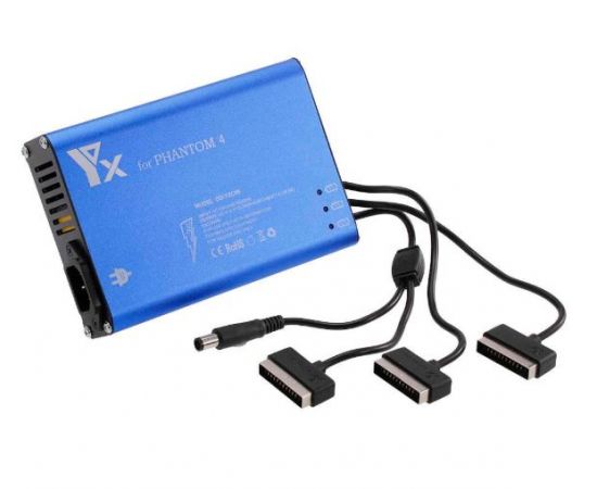 Зарядное DJI Phantom 4 для 3-х батарей и пульта (YX), изображение 2