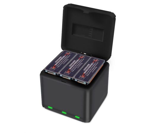Кейс для зарядки 3 аккумуляторов DJI Osmo Action (YX), изображение 3