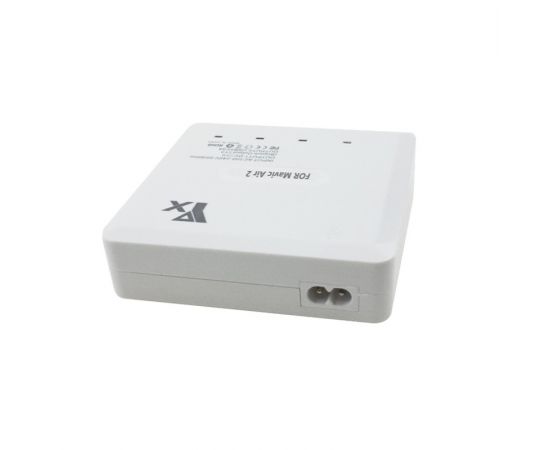 Зарядное устройство для 4 аккумуляторов DJI Mavic Air 2 / Air 2S, пульта и мобильного устройства (YX), изображение 6