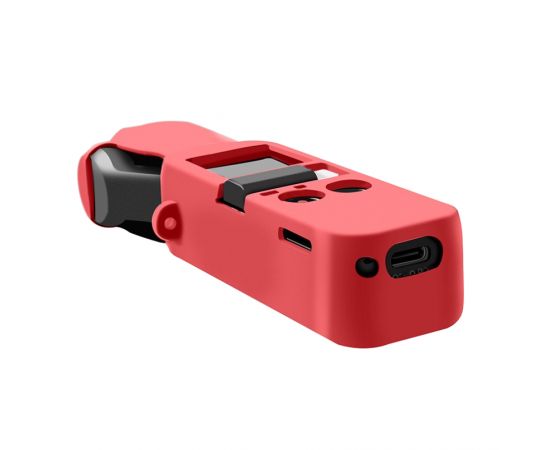 Силиконовый чехол + ремешок DJI Osmo Pocket (Красный) (YX), изображение 2