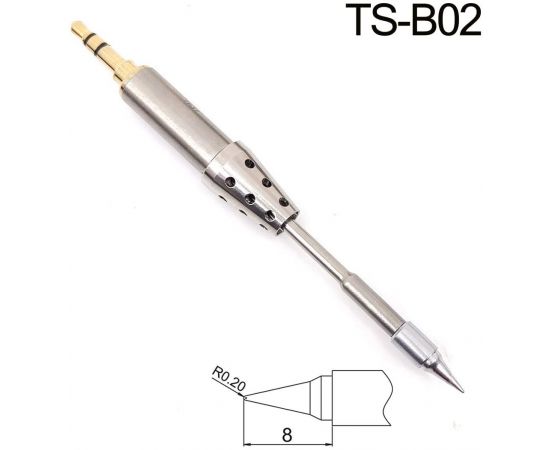 Жало TS-B02 для паяльника TS80, изображение 5