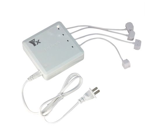 Зарядное устройство для 4 аккумуляторов DJI Spark, пульта и смартфона (YX)