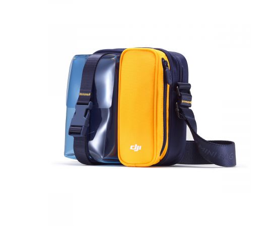 Сумка DJI Mini Bag+ для DJI Mavic Mini / Mini 2 / Mini SE (Синий / Жёлтый), изображение 3