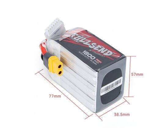 Аккумулятор iFlight Fullsend 1800мАч 120C 6S, изображение 5