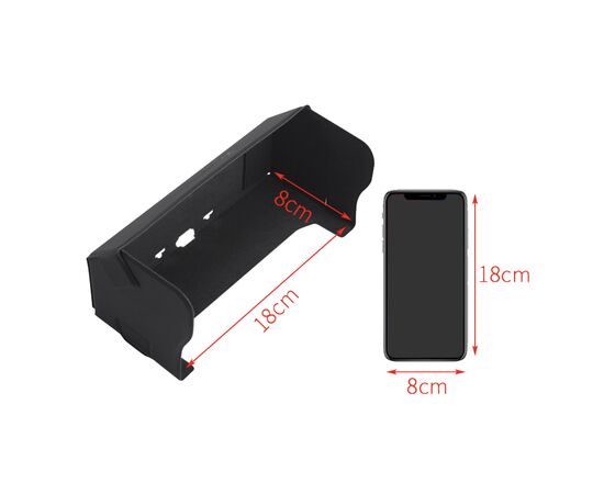 Солнцезащитный козырек смартфона для пульта DJI Mavic 3 / Air 2 / Air 2S / Mini 2 (YX), изображение 6