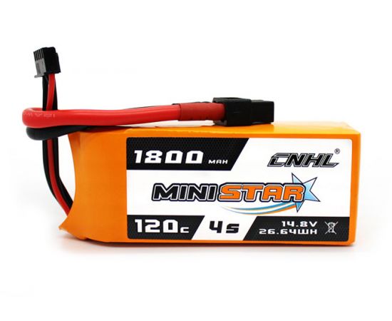 Аккумулятор CNHL Ministar 1800мАч 4S 120C LiPo (XT60)