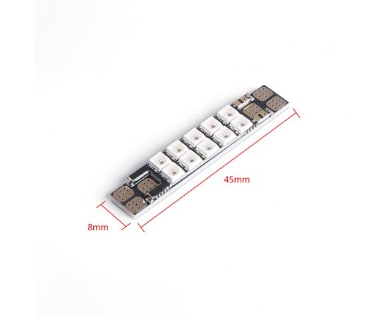 Удлинители проводов моторов с LED (4 шт.) + плата управления LED (iFlight), изображение 8