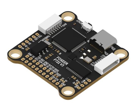Полётный контроллер Foxeer F722 V3 Flight Controller X8 DJI Type-C
