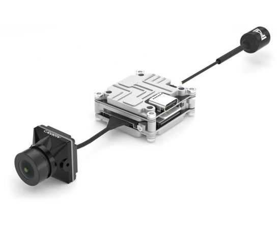 FPV Камера Caddx Nebula Pro + цифровая система Caddx Vista, Комплектация: + кабель 12 см, Цвет: Чёрный