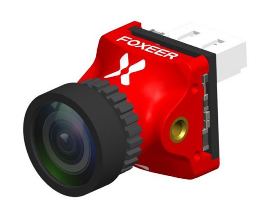 FPV Камера Foxeer Nano Predator 5 (Красный) (С коннектором), Версия: Nano, Цвет: Красный