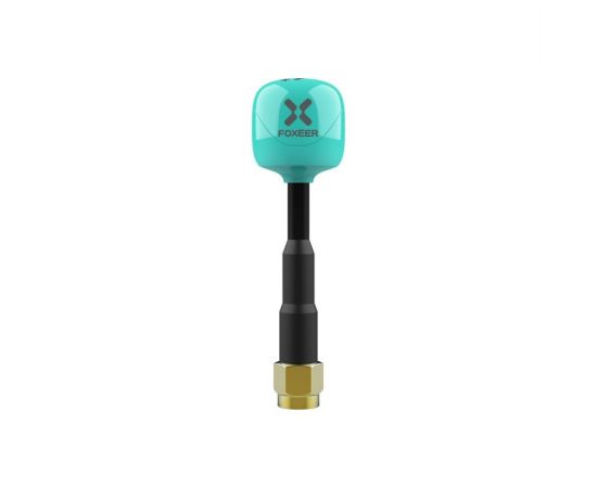 Антенна Foxeer Lollipop 4 Plus 5,8 ГГц (RHCP / LHCP), Поляризация: RHCP, Разъём: SMA, Длина: 150 мм, Цвет: Бирюзовый, Количество: 2 шт., изображение 5
