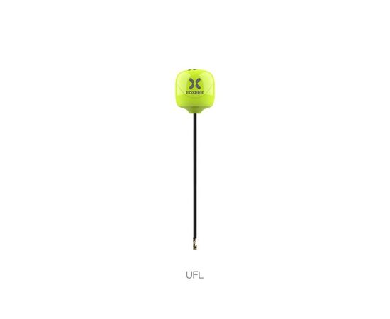 Антенна Foxeer Lollipop 4 Plus 5,8 ГГц (RHCP / LHCP), Поляризация: LHCP, Разъём: U.FL, Длина: 165 мм, Цвет: Зелёный, Количество: 1 шт., изображение 6