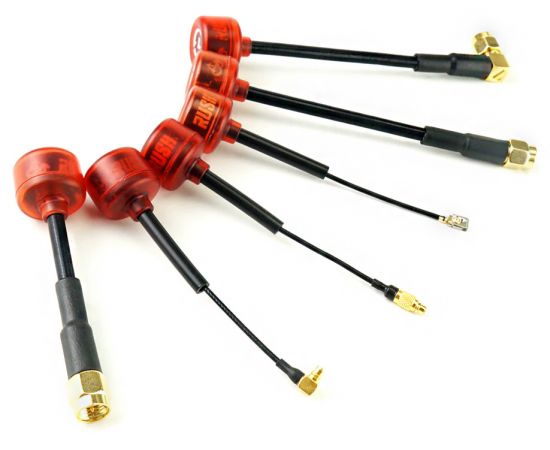 Антенна RUSHFPV Cherry Antenna (RHCP / LHCP), Поляризация: RHCP, Разъём: SMA90, Длина: Extended, Количество: 1 шт.