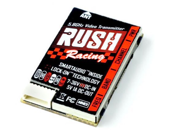 Видеопередатчик RUSH TANK Racing 500мВт 5,8ГГц со SmartAudio