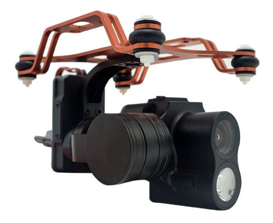 Водонепроницаемый 2-х осевой подвес с ночной камерой GC2-S для SwellPro SplashDrone 4 (SwellPro)