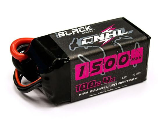 Аккумулятор CNHL Black Series 1500мАч 4S 100C LiPo (XT60)