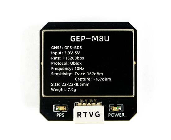 GPS модуль GEPRC GEP-M8U, Версия: GPS + BDS, изображение 3