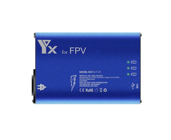 Зарядное устройство для 3 аккумуляторов и пульта DJI FPV (YX), изображение 2