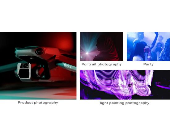 Светодиодный осветитель Freewell RGB 28 см Tube Light, изображение 5