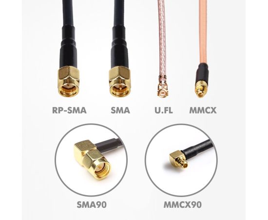 Антенна Foxeer Micro Lollipop 5,8 ГГц (LHCP / RHCP), Поляризация: LHCP, Разъём: MMCX90, Цвет: Красный, Количество: 1 шт., изображение 9