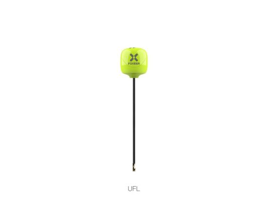 Антенна Foxeer Lollipop 4 Plus 5,8 ГГц (RHCP / LHCP), Цвет: Бирюзовый, Поляризация: LHCP, Разъём: MMCX90, Длина: 60 мм, Количество: 1 шт., изображение 6