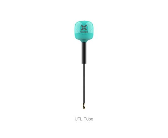 Антенна Foxeer Lollipop 4 Plus 5,8 ГГц (RHCP / LHCP), Цвет: Бирюзовый, Поляризация: LHCP, Разъём: MMCX90, Длина: 60 мм, Количество: 1 шт., изображение 10