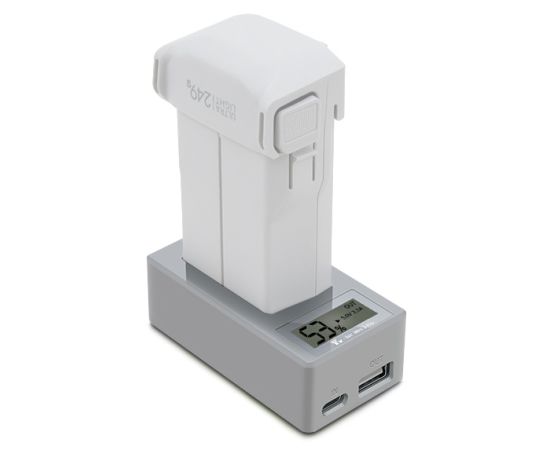 Зарядное устройство USB DJI Mini 3 / Mini 3 Pro / Mini 4 Pro (LED дисплей) (YX)