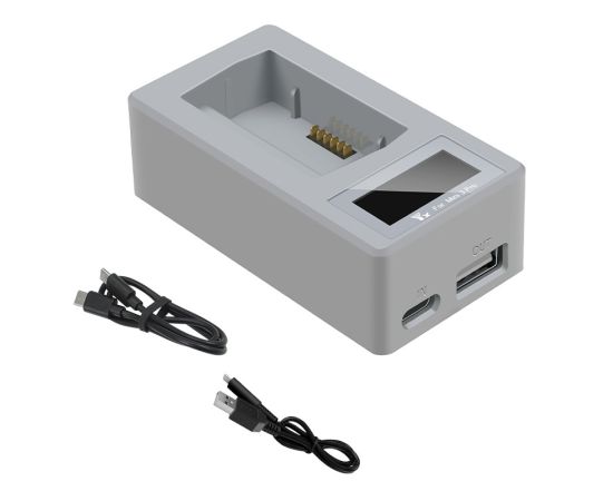Зарядное устройство USB DJI Mini 3 / Mini 3 Pro / Mini 4 Pro (LED дисплей) (YX), изображение 5