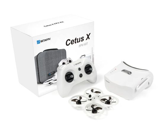 Набор BETAFPV Cetus X Kit (RTF), Версия: Cetus X, Комплектация: Комплект, Приёмник: ELRS 2,4 ГГц, изображение 2