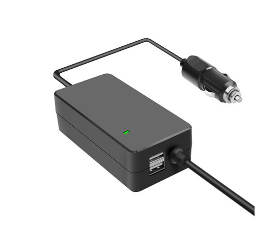 Автомобильное зарядное устройство для 2 аккумуляторов и пульта DJI Mavic Air повышенной мощности (2 USB) (YX), изображение 4
