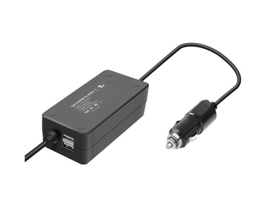 Автомобильное зарядное устройство для 2 аккумуляторов и пульта DJI Mavic 2 повышенной мощности (2 USB) (YX), изображение 3