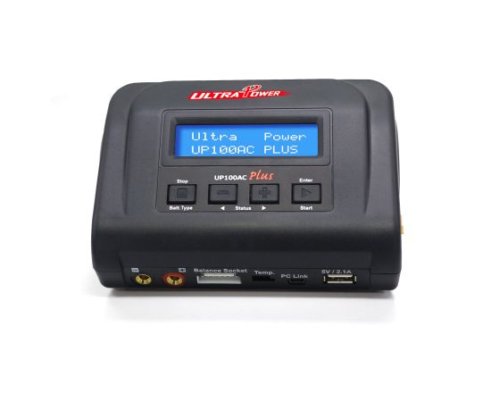 Зарядное устройство Ultra Power UP100AC Plus, Комплектация: Зарядное устройство + переходник на XT60, изображение 2