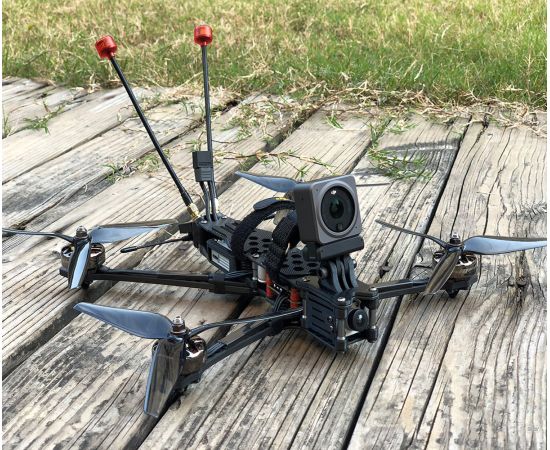 Квадрокоптер RUSHFPV AQUILA 7" HD с DJI FPV Air Unit, Версия: Цифровая, Приёмник: BNF-DJI, изображение 4