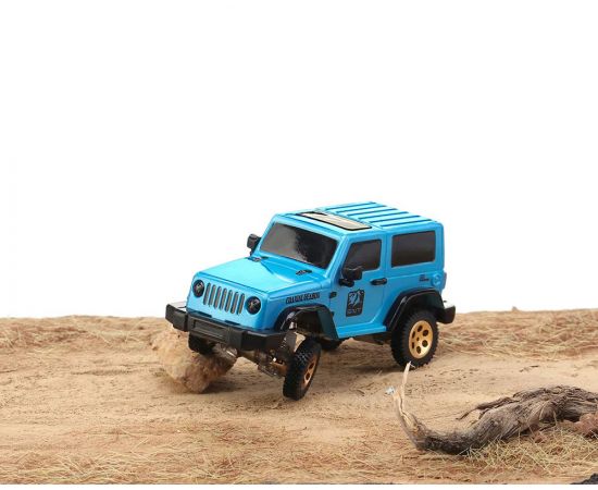 Радиоуправляемая машинка Sniclo 1:64 SNT Wrangler 3010 Kit, Комплектация: Машинка + пульт, Цвет: Синий, изображение 4