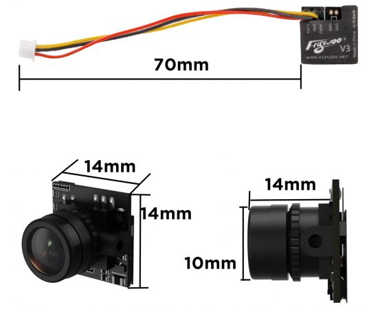FPV камера Flywoo 1S Nano V3, изображение 3