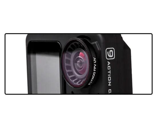 Ультрафиолетовый UV фильтр GP9/10/11/SMO/Naked GoPro 6/7 (Flywoo), изображение 2